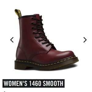 Dr. Martens Classic cherry red boots